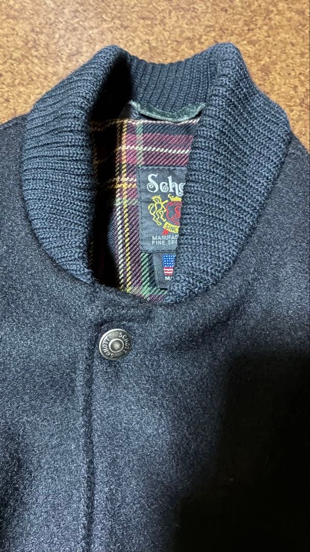 ショットDポケットスタジャンUSA製