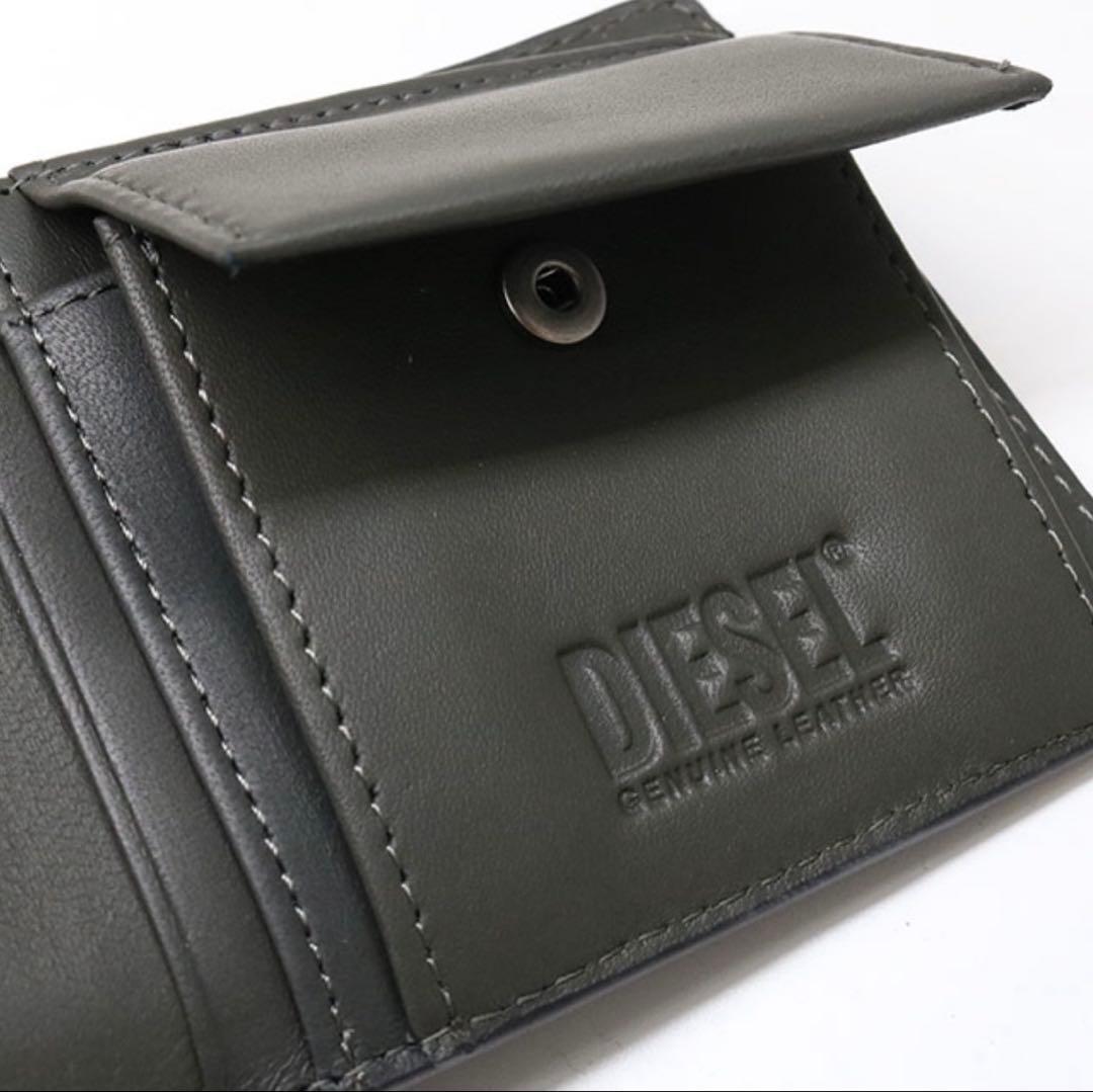 DIESEL エンボス加工 二つ折り財布