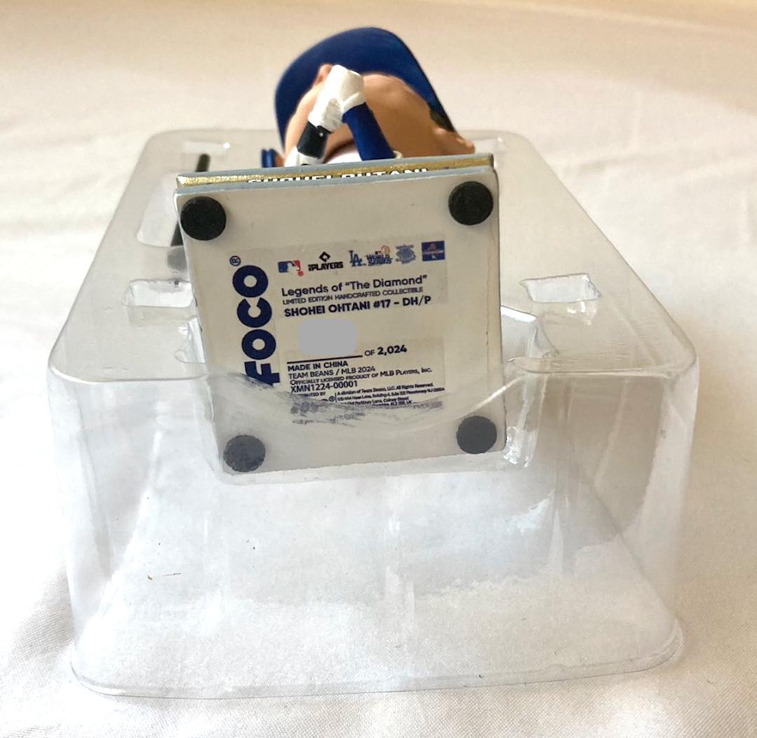 2024体限定 大谷翔平 ドジャース バブルヘッド 世界一記念ホワイト/ゴールド