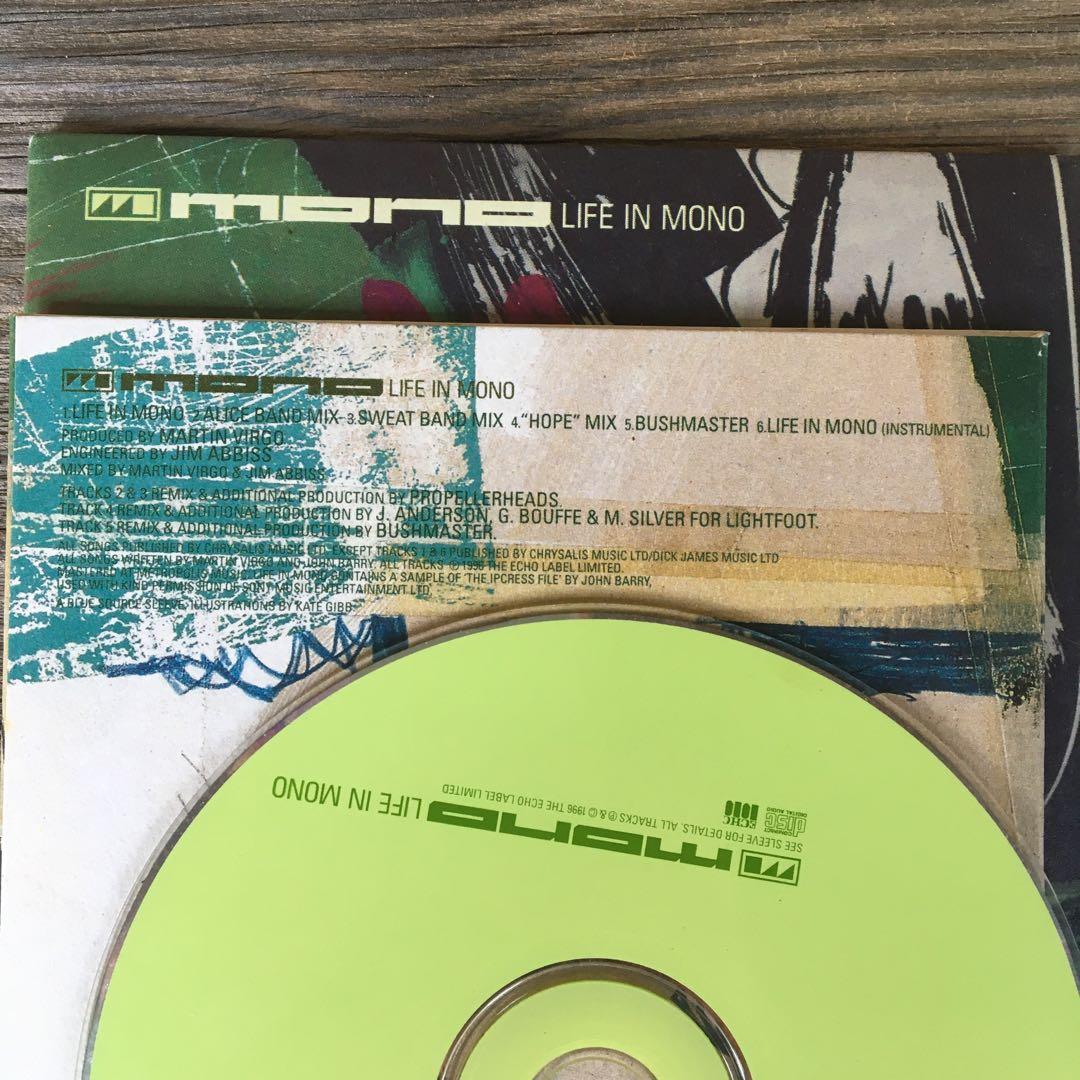 洋楽 MONO 2 singles British band Trip Hop