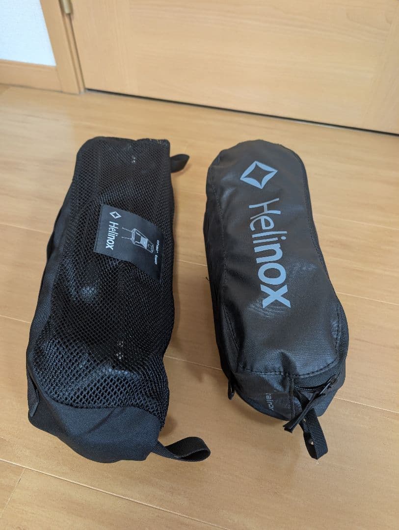 Helinox　ヘリノックス ブラック　２点セット