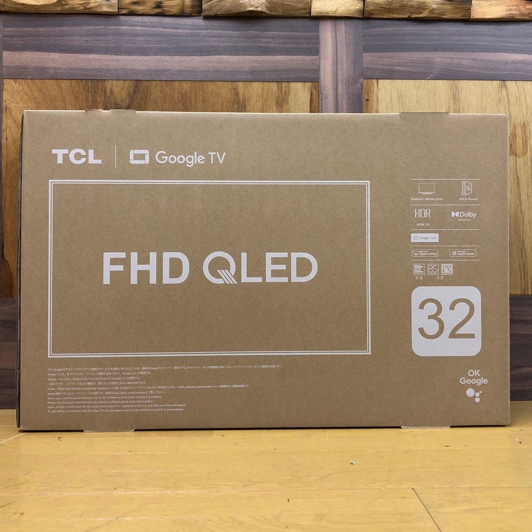 【新品未開封】 TCL 32V型 液晶テレビ 32S5K Google TV搭載