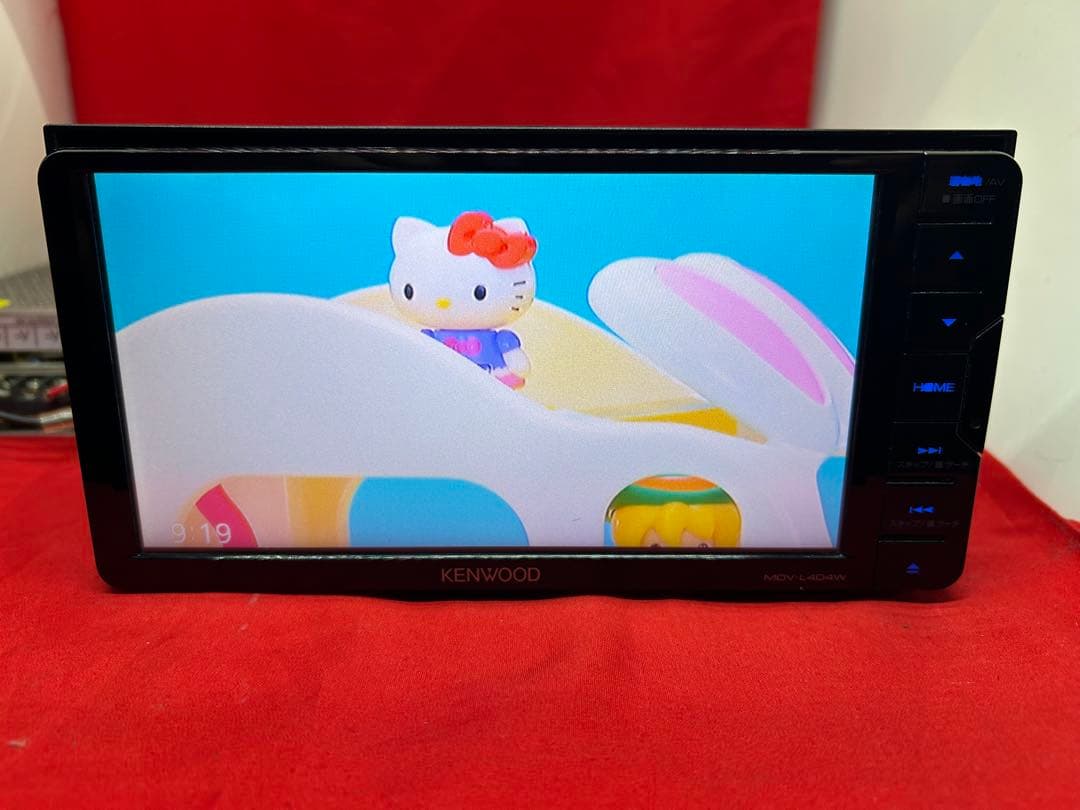 ⭐︎美品⭐︎KENWOOD 2024年春地図　MDV-L404W 新品バックカメラ付
