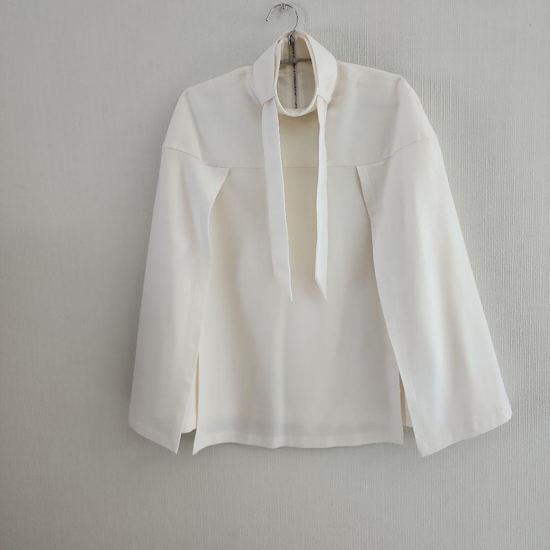 TRESOR by lana ボウタイケープブラウス