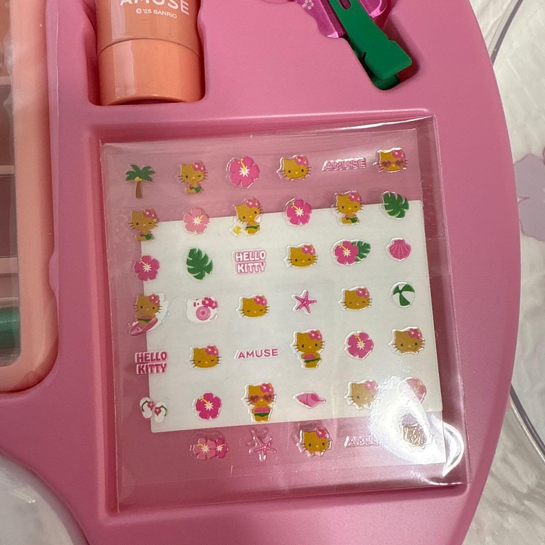 完売品　AMUSE 日焼けキティ　フルメイクキャリー　イエベ