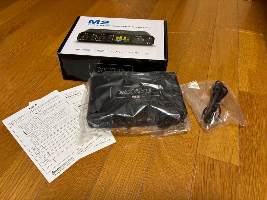 MOTU m2 オーディオインターフェース