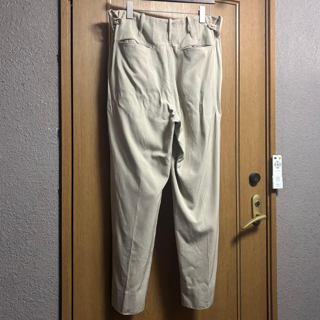 か*す様 25AW MAATEE&SONS CHINO TROUSER SILK