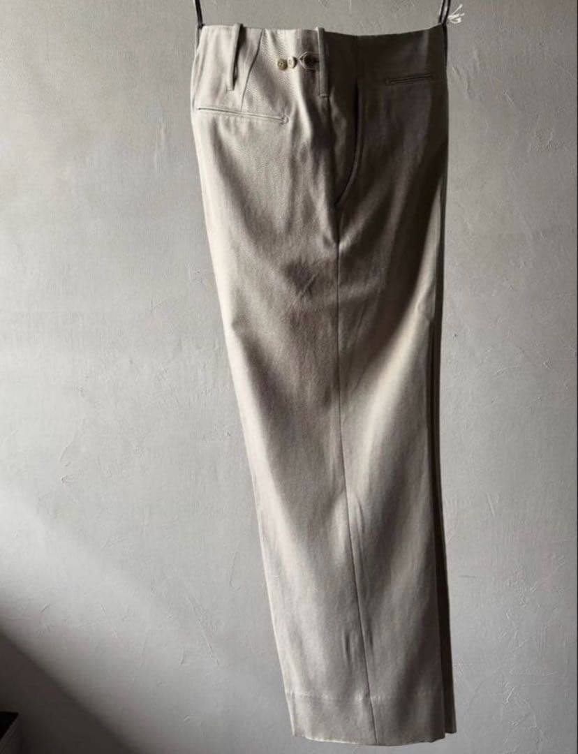 か*す様 25AW MAATEE&SONS CHINO TROUSER SILK