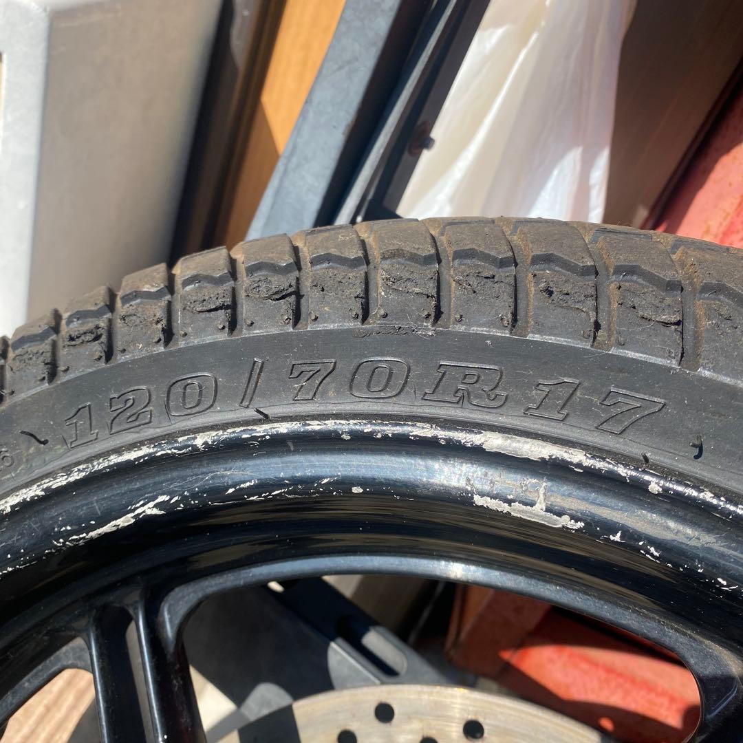 ホンダ 3.50-17 7本スポーク フロント CBR VFR