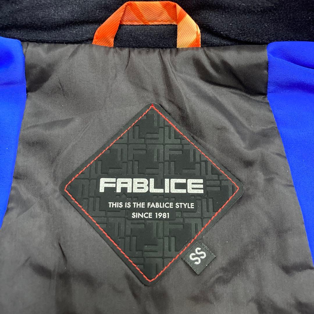 【美品】ファブリスFABLICEスキーウェア スキー スノボSSメンズオレンジ柄