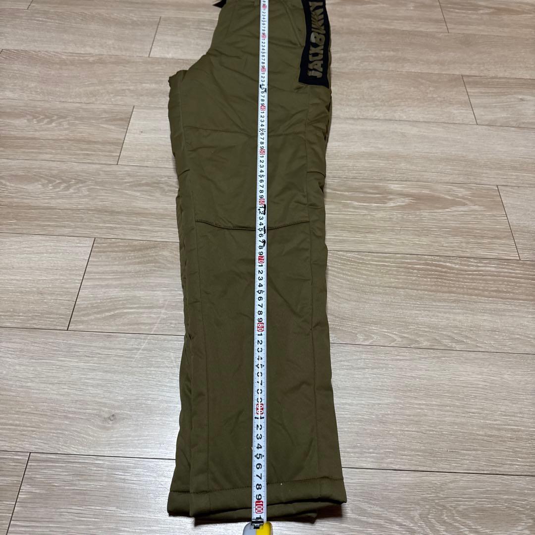 JACK BUNNY ゴルフパンツ冬ヒートテックオリーブ色