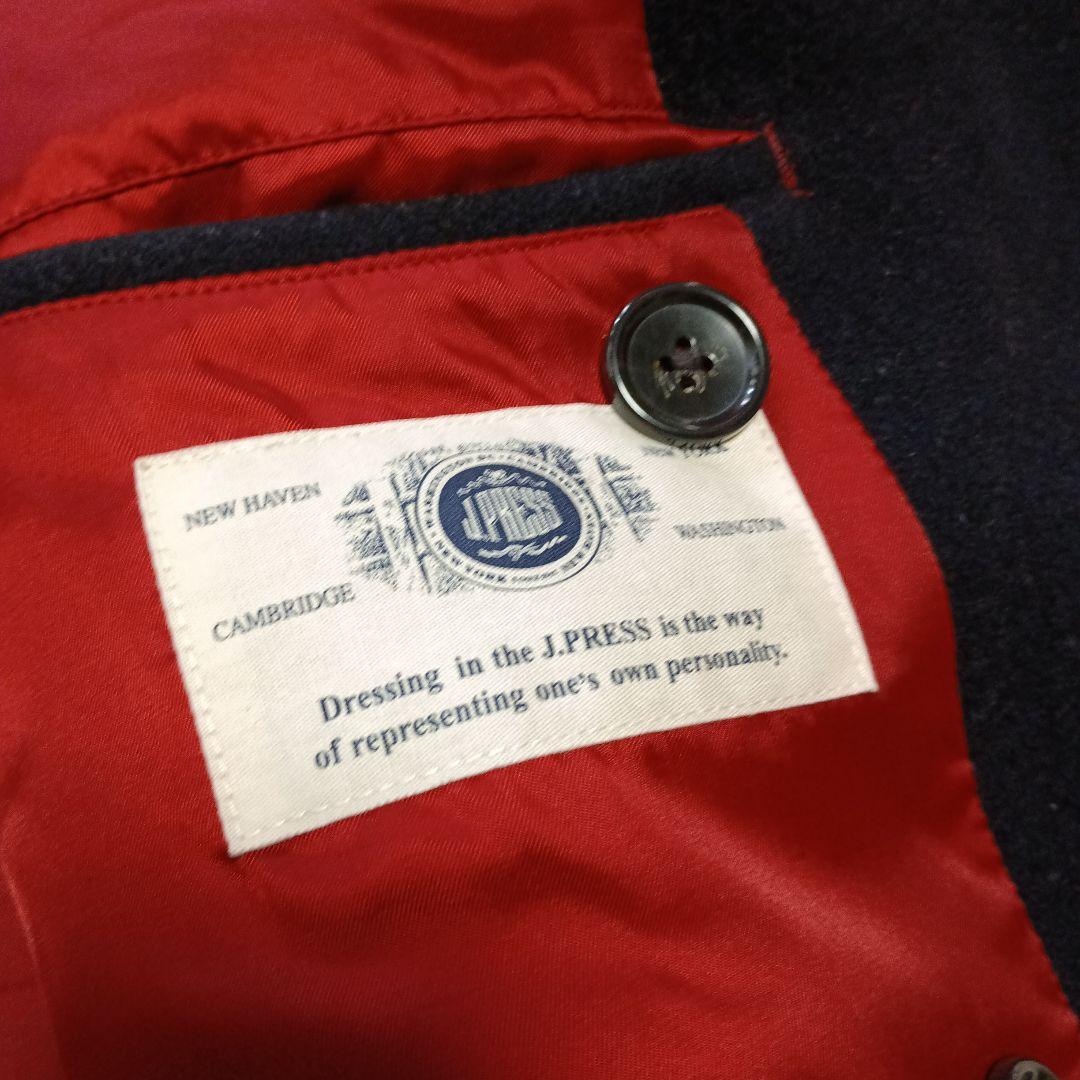J.PRESS ジェイプレス Pコート アウター LL ネイビー