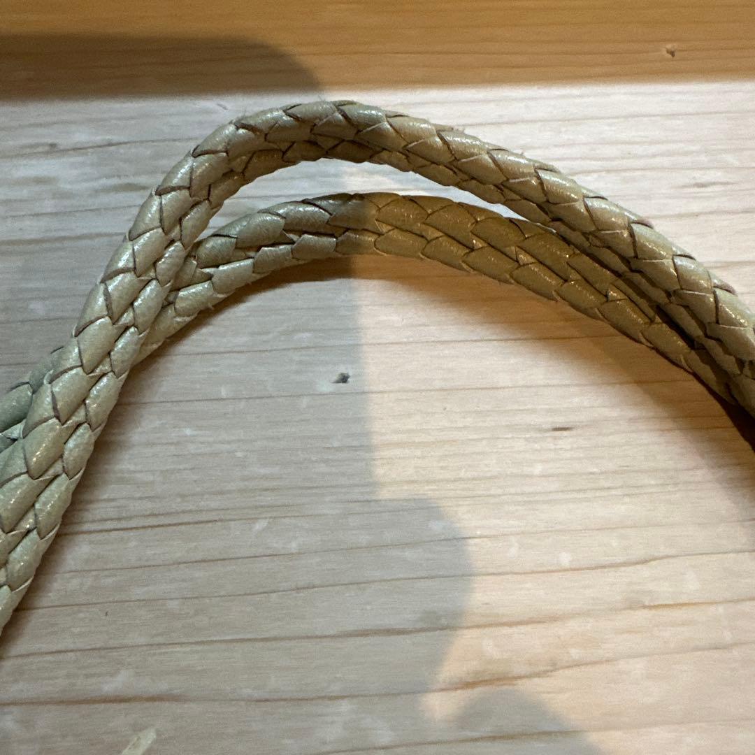 ヨーガンレール　新品　カゴバッグ　クリーム色