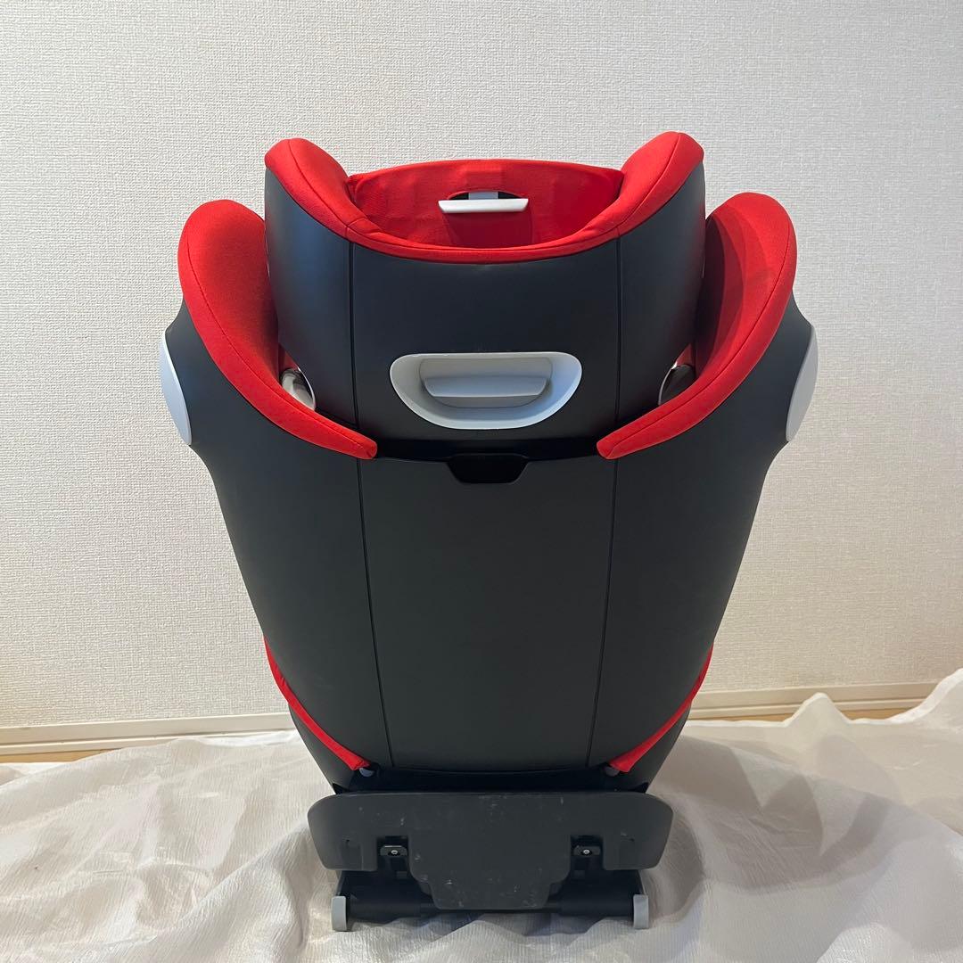 【美品】 CYBEX PALLAS M-FIX パラス チャイルドシート 赤