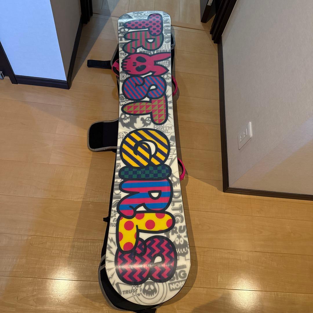 【最終出品】デスレーベル カラフル スノーボードセット