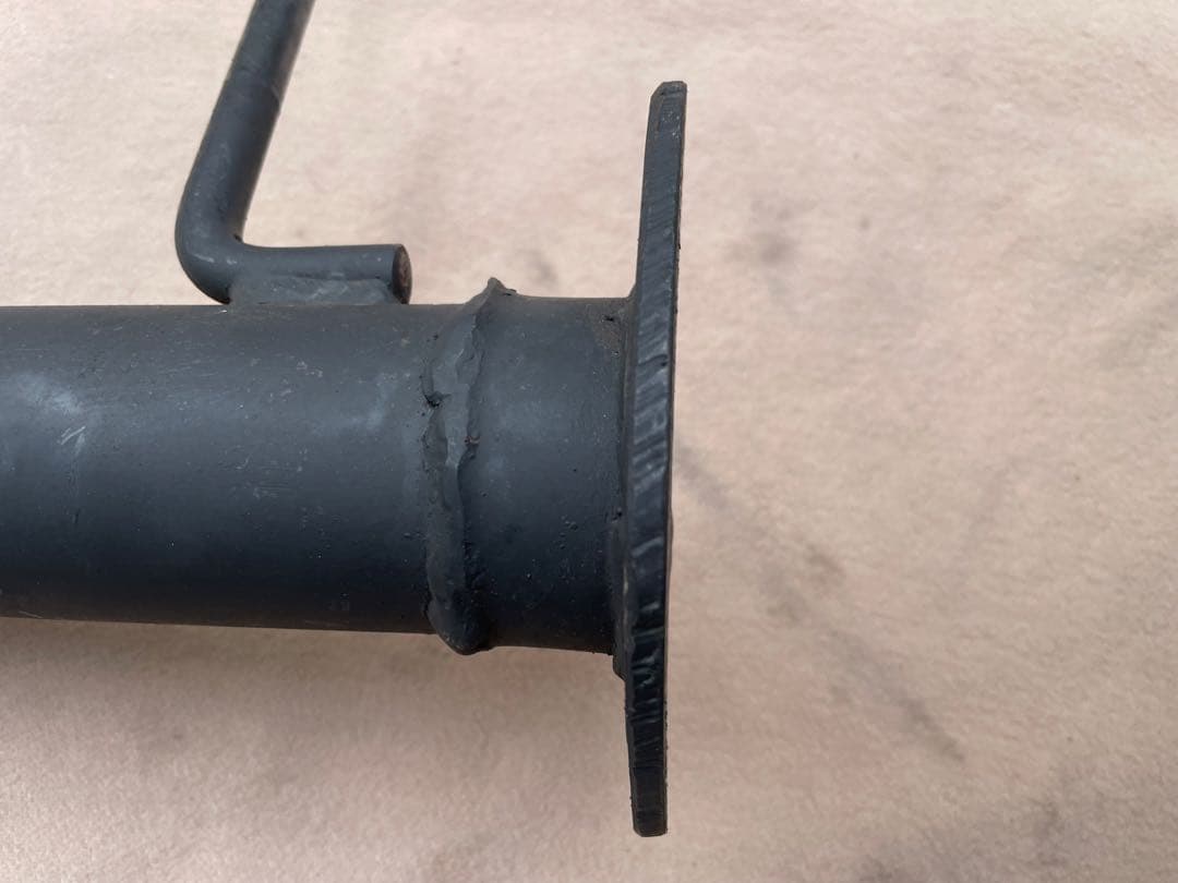 レクサス　LS460 スチール　ストレートマフラー