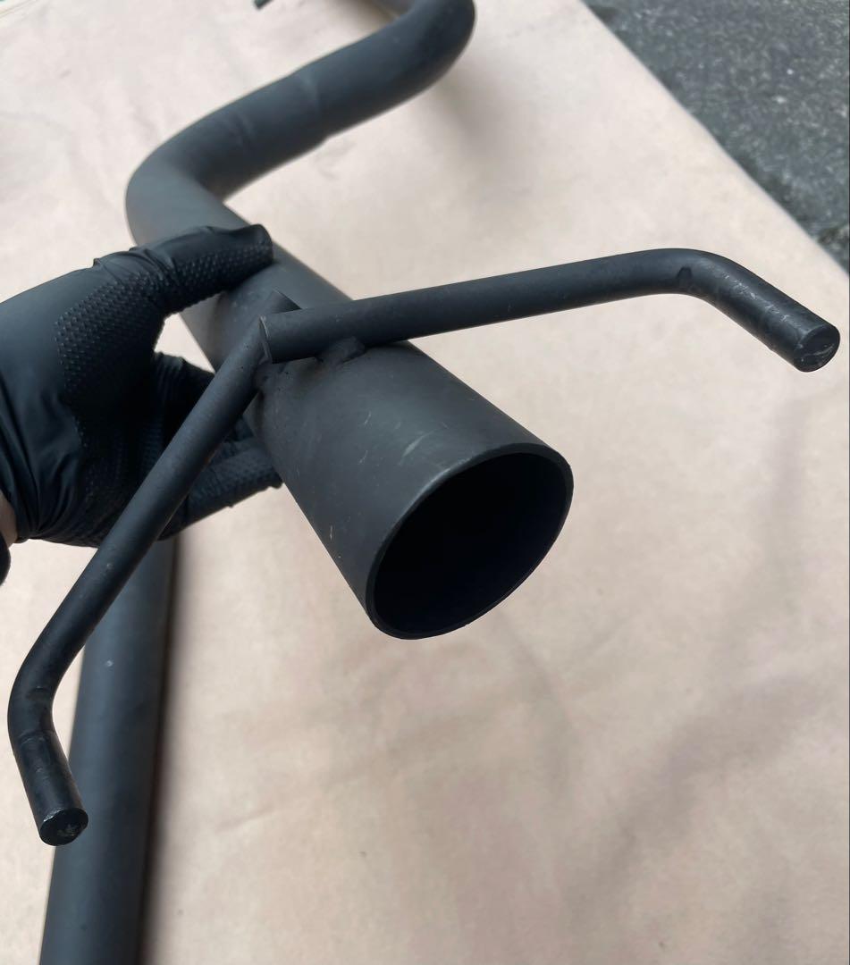 レクサス　LS460 スチール　ストレートマフラー