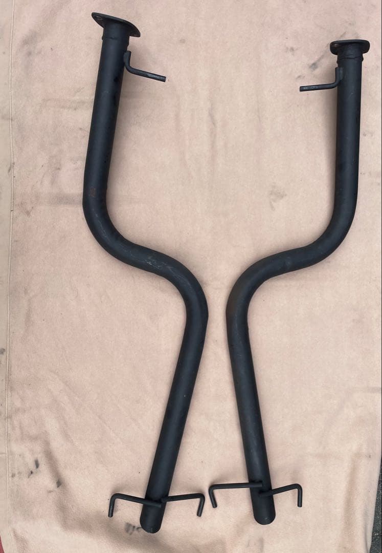 レクサス　LS460 スチール　ストレートマフラー