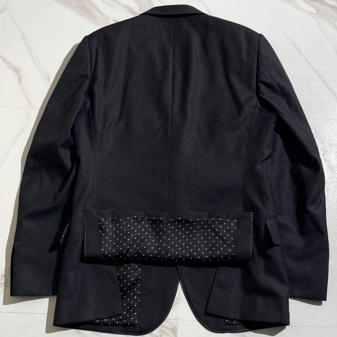 極美品/Lサイズ ポールスミスコレクション スーツ シルク混 ドット柄 水玉