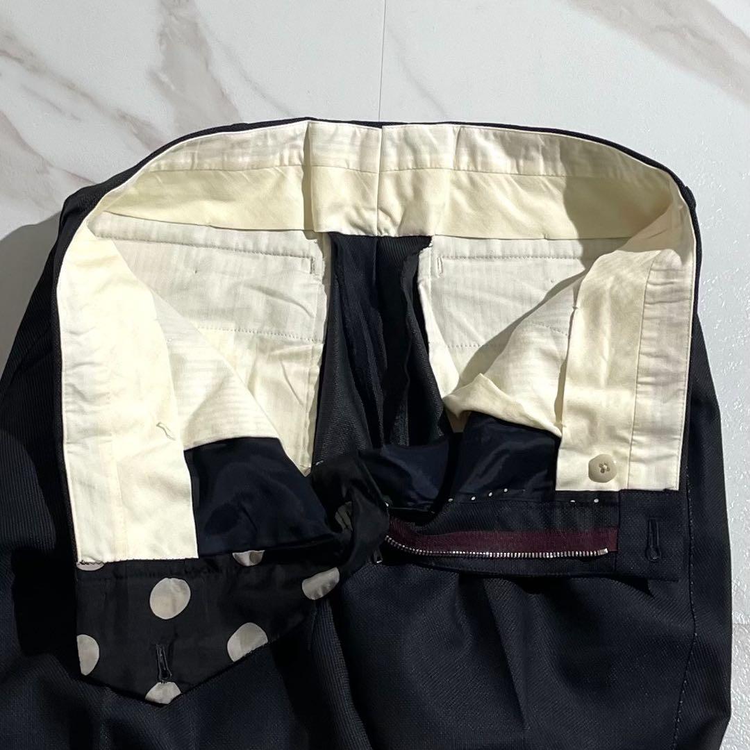 極美品/Lサイズ ポールスミスコレクション スーツ シルク混 ドット柄 水玉