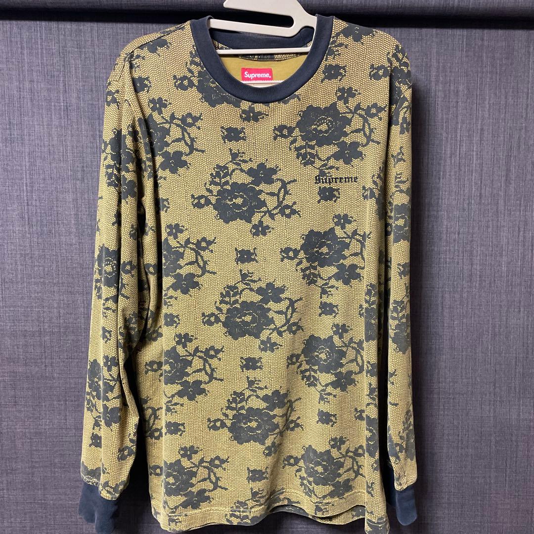 jgmta シュプリーム　ロンT 花柄　インナー