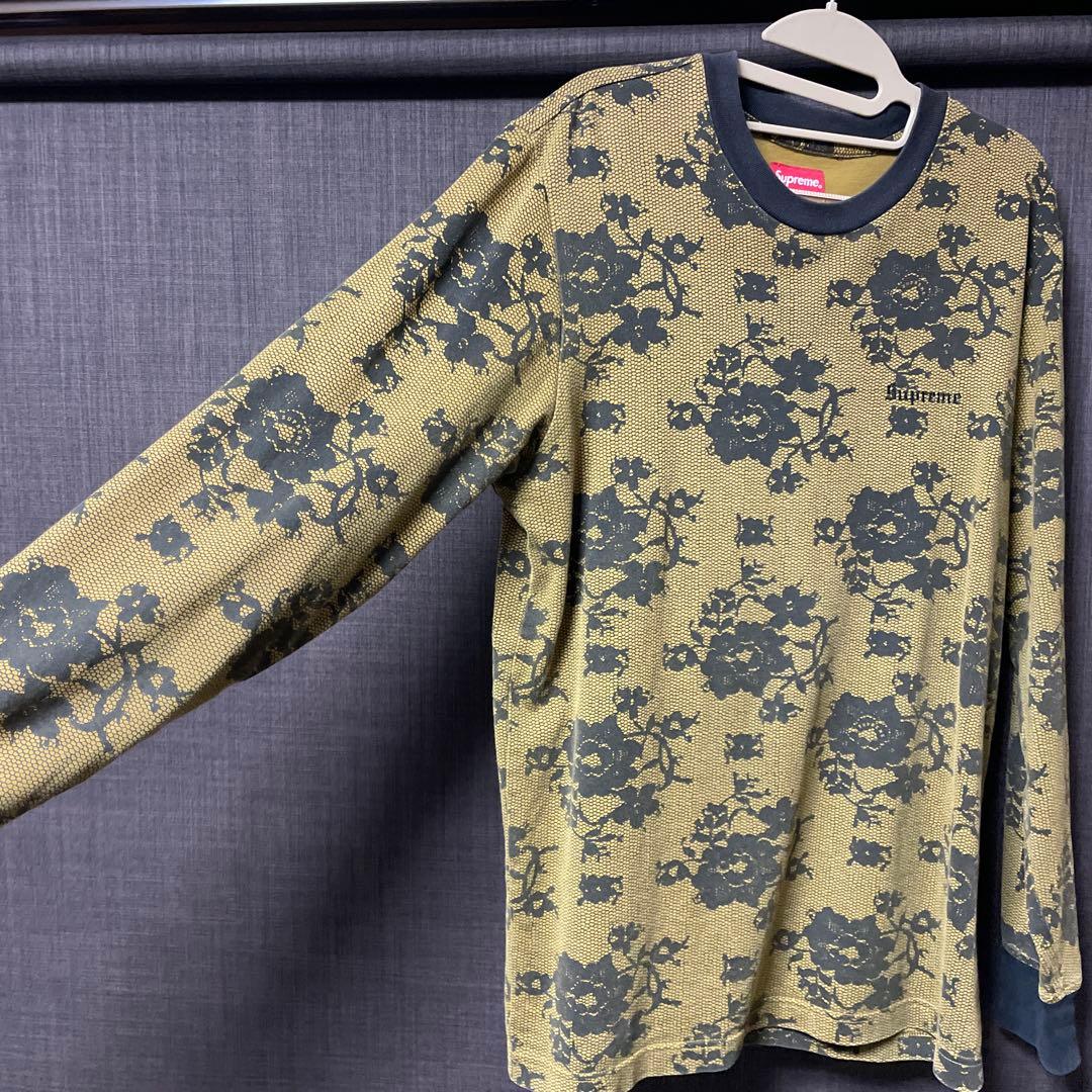 jgmta シュプリーム　ロンT 花柄　インナー
