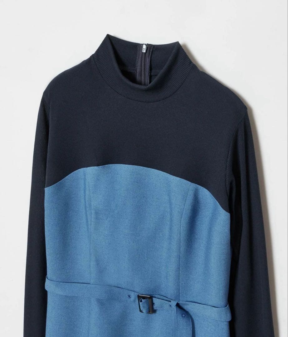 allureville アルアバイル スラブオックステレコドッキングワンピース