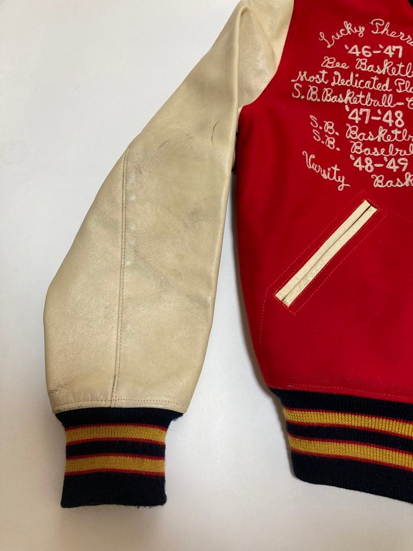 フェローズ PHERROWS スタジャン アワードジャケット ワッペン 刺繍