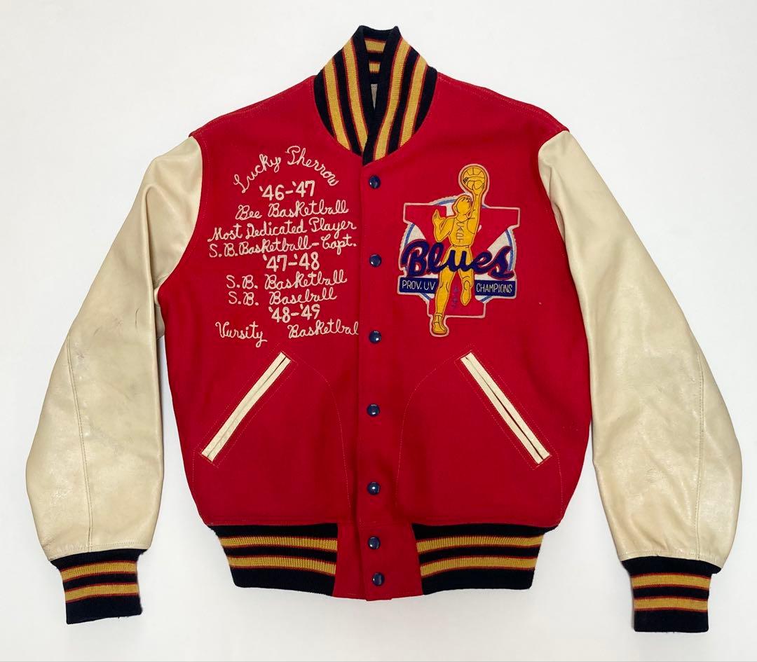 フェローズ PHERROWS スタジャン アワードジャケット ワッペン 刺繍