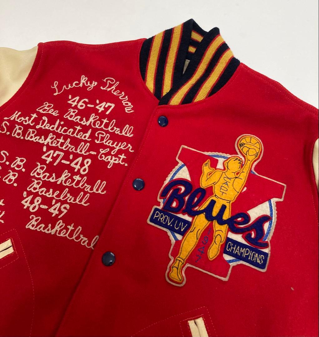 フェローズ PHERROWS スタジャン アワードジャケット ワッペン 刺繍