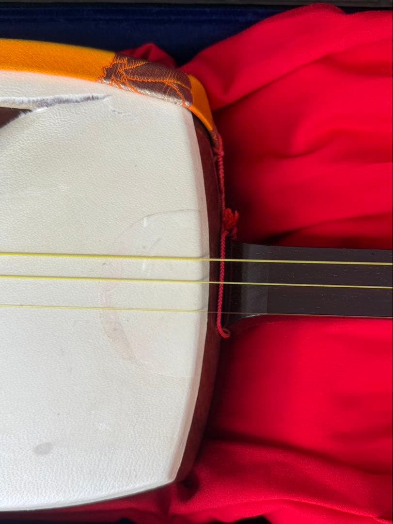 【送料込み】ジャンク品扱い★三味線　ハードケース付き　日本楽器