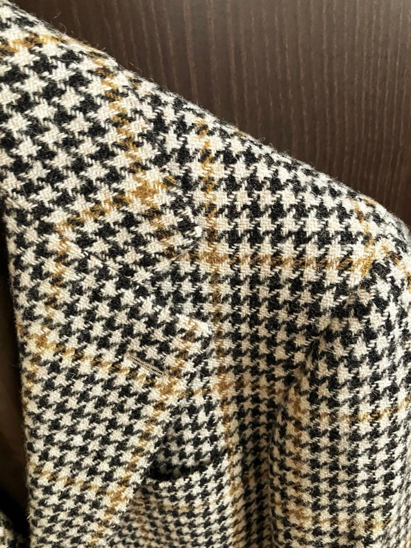 BEAMS F / HARRIS TWEED チェック ジャケット