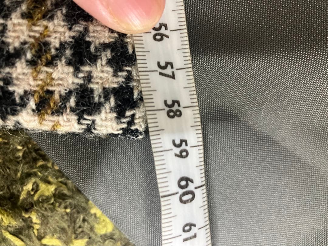 BEAMS F / HARRIS TWEED チェック ジャケット