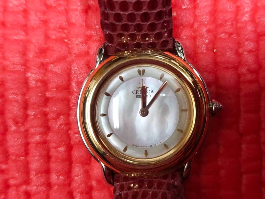セイコーCREDOR 腕時計 5A70-2B50