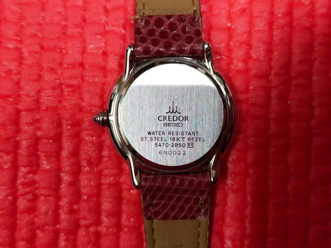 セイコーCREDOR 腕時計 5A70-2B50