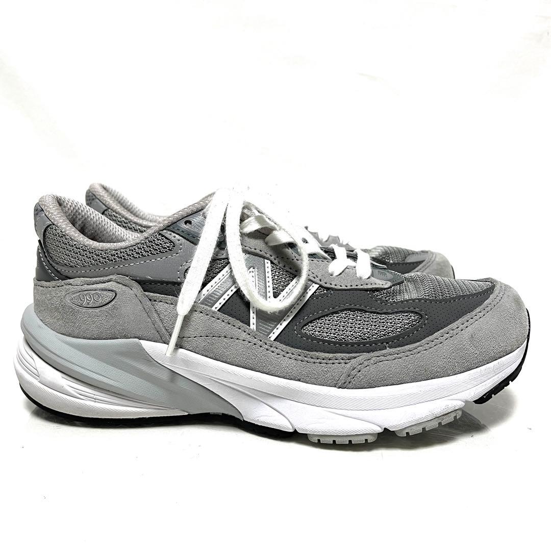 ★美品★NEW BALANCE★米国製★W990GL6★24cm★グレー★