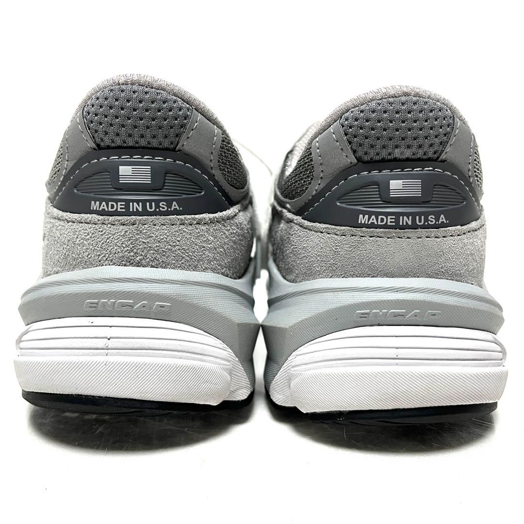 ★美品★NEW BALANCE★米国製★W990GL6★24cm★グレー★