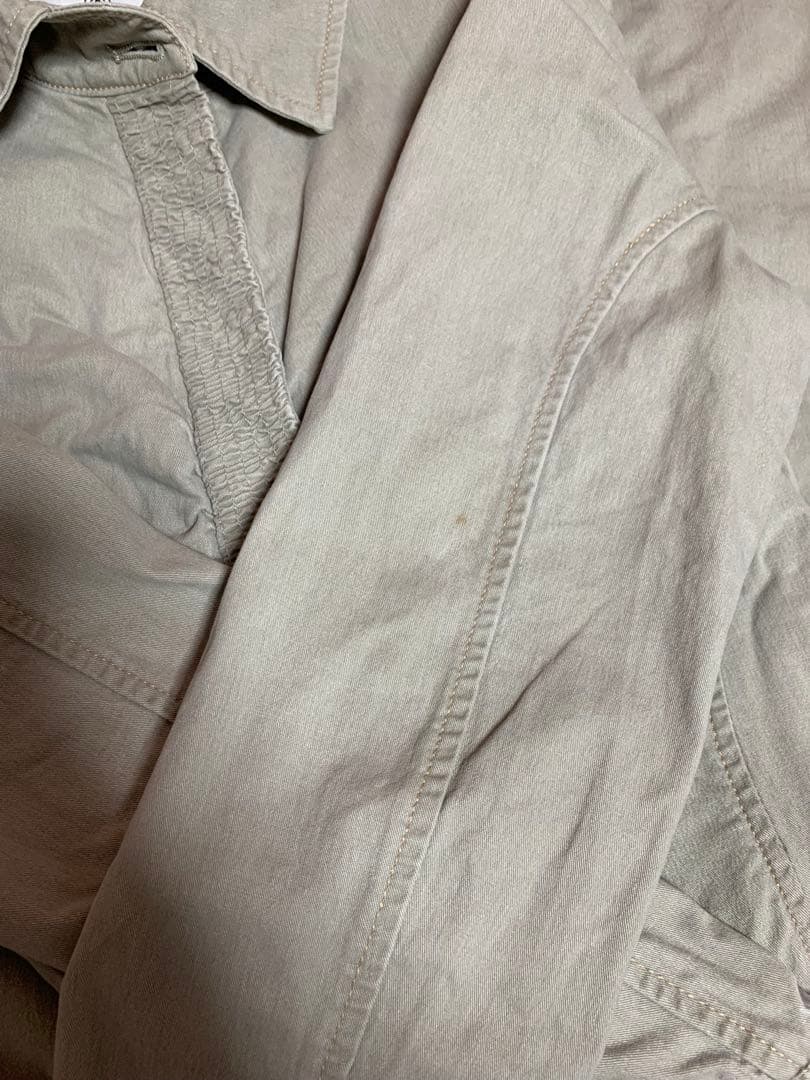 CHANEL 今の季節にピッタリライトグレー コート 38