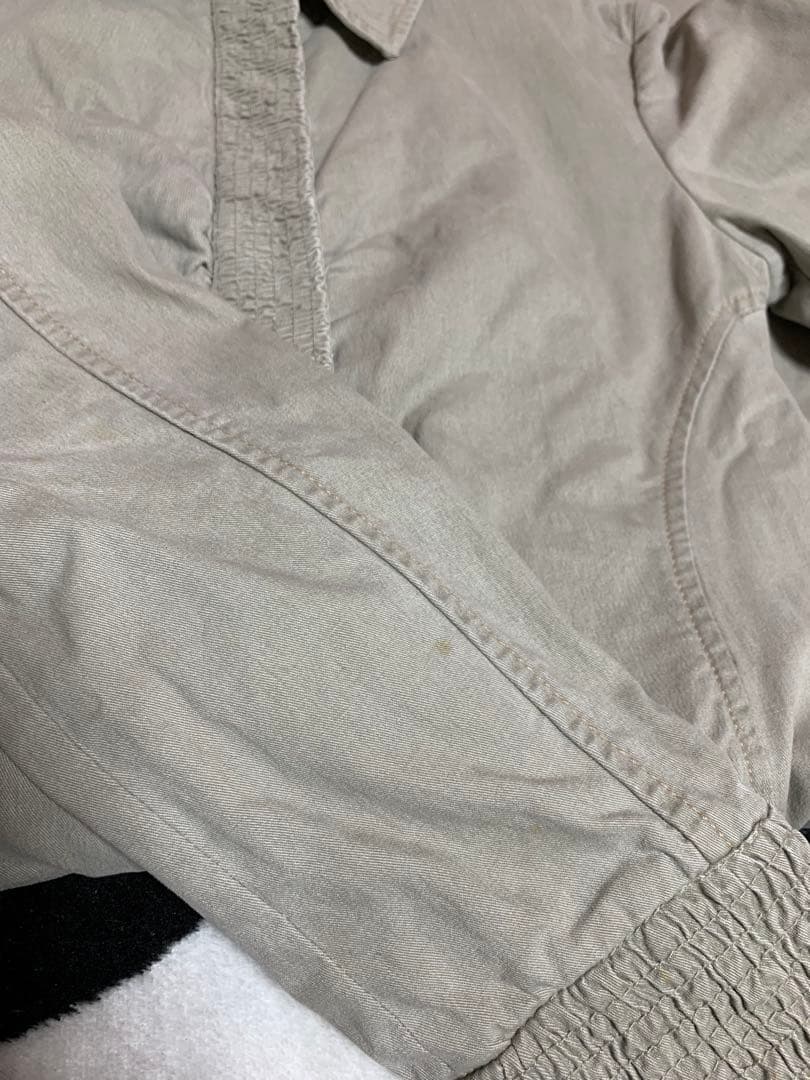 CHANEL 今の季節にピッタリライトグレー コート 38