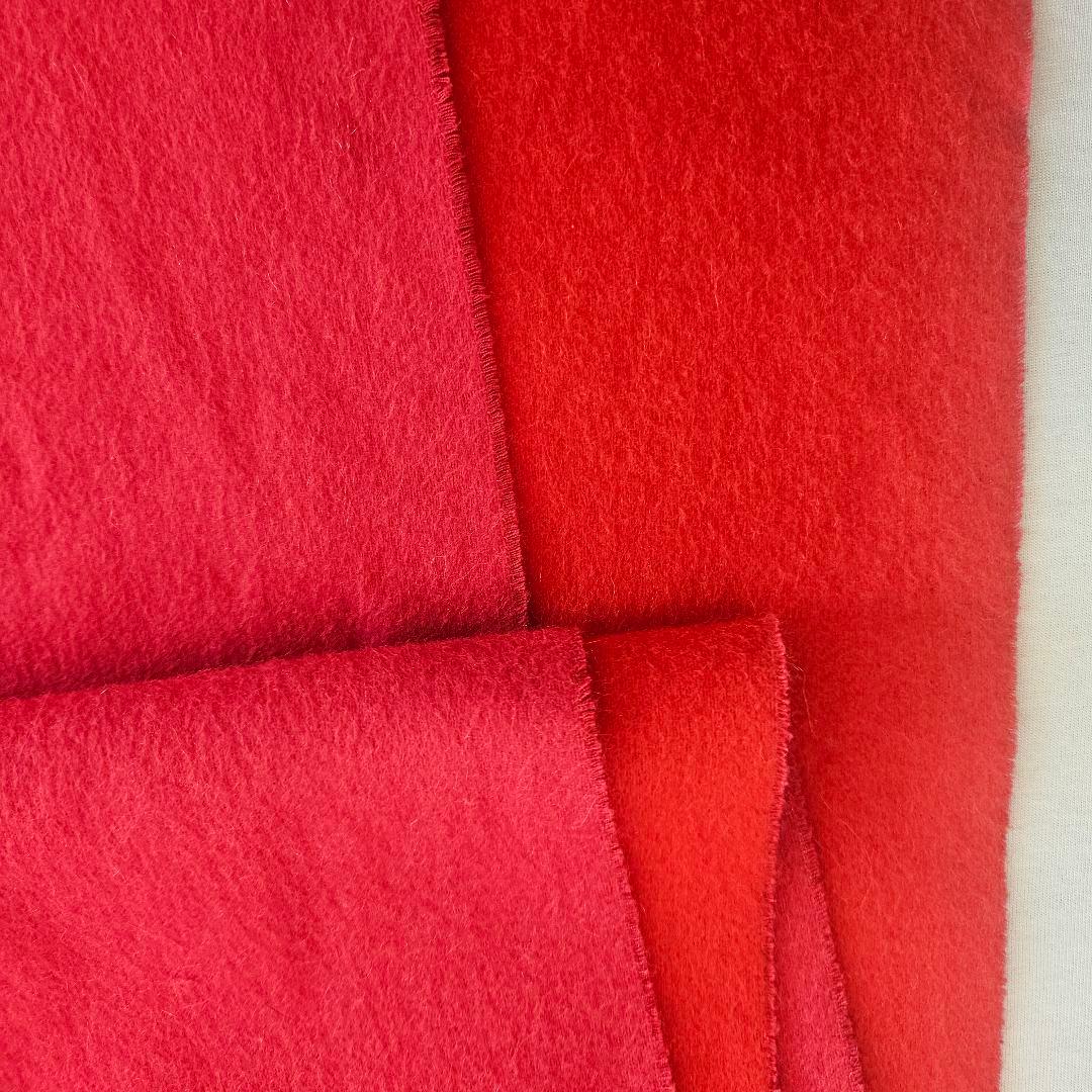 ゆ*ら様 エルメス エブリン リバーシブル マフラー カシミア 100% ピンク