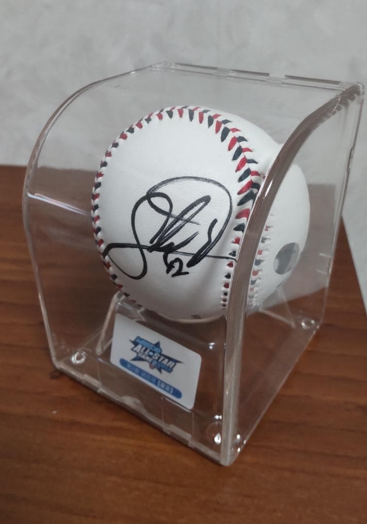 #42 ブランコ選手 直筆サインボール ＆ ケース ※オールスター☆ベイスターズ