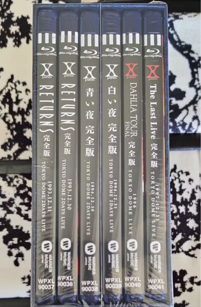 X JAPAN 初回限定 Blu-ray BOX 完全生産限定 特典付き 6枚組