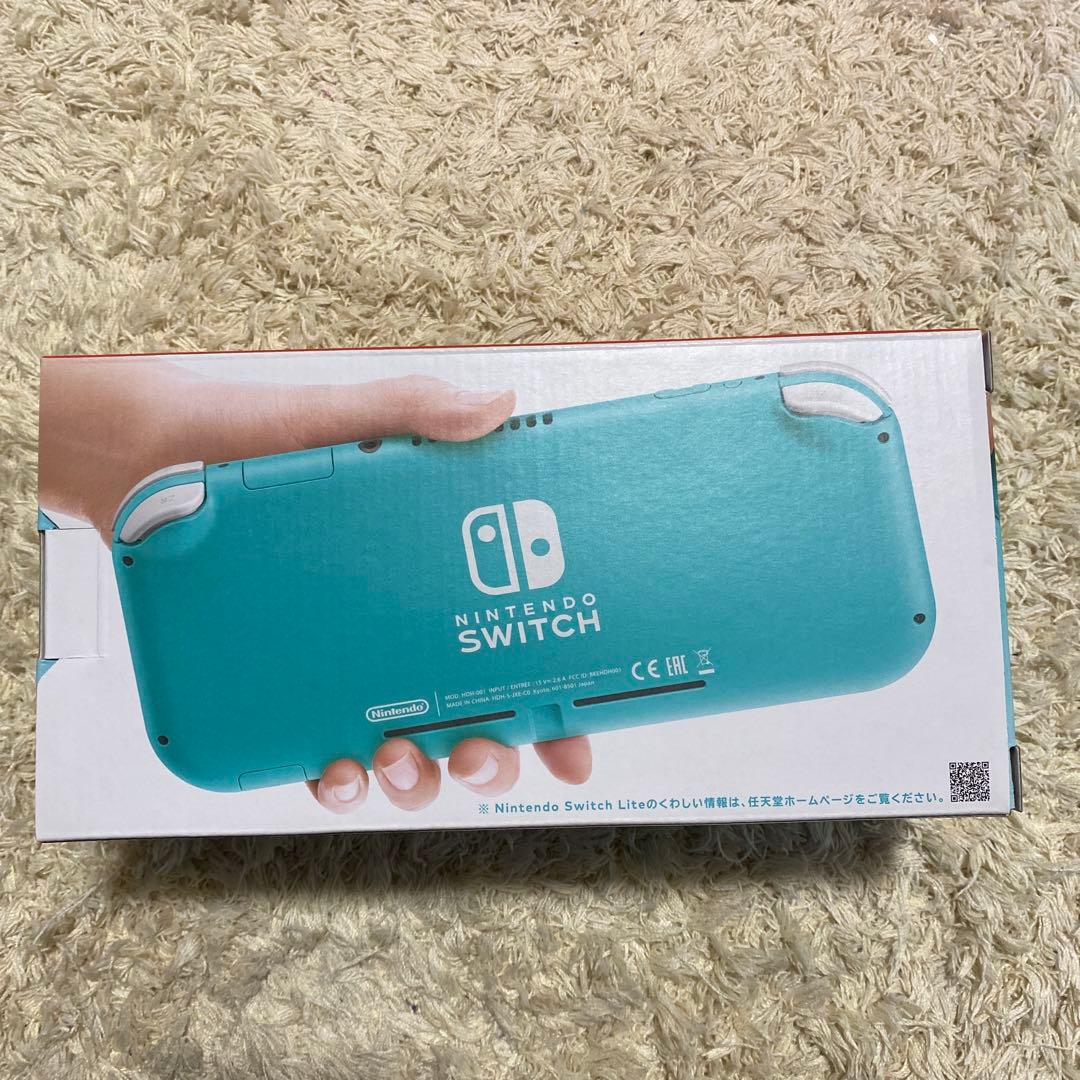 新品Nintendo Switch Lite ターコイズ　水色　スイッチライト