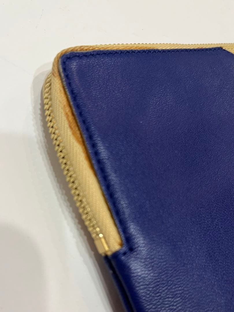 セリーヌ☆クラッチバッグ　セカンドバッグ　革　アクセサリーポーチ　バイカラー