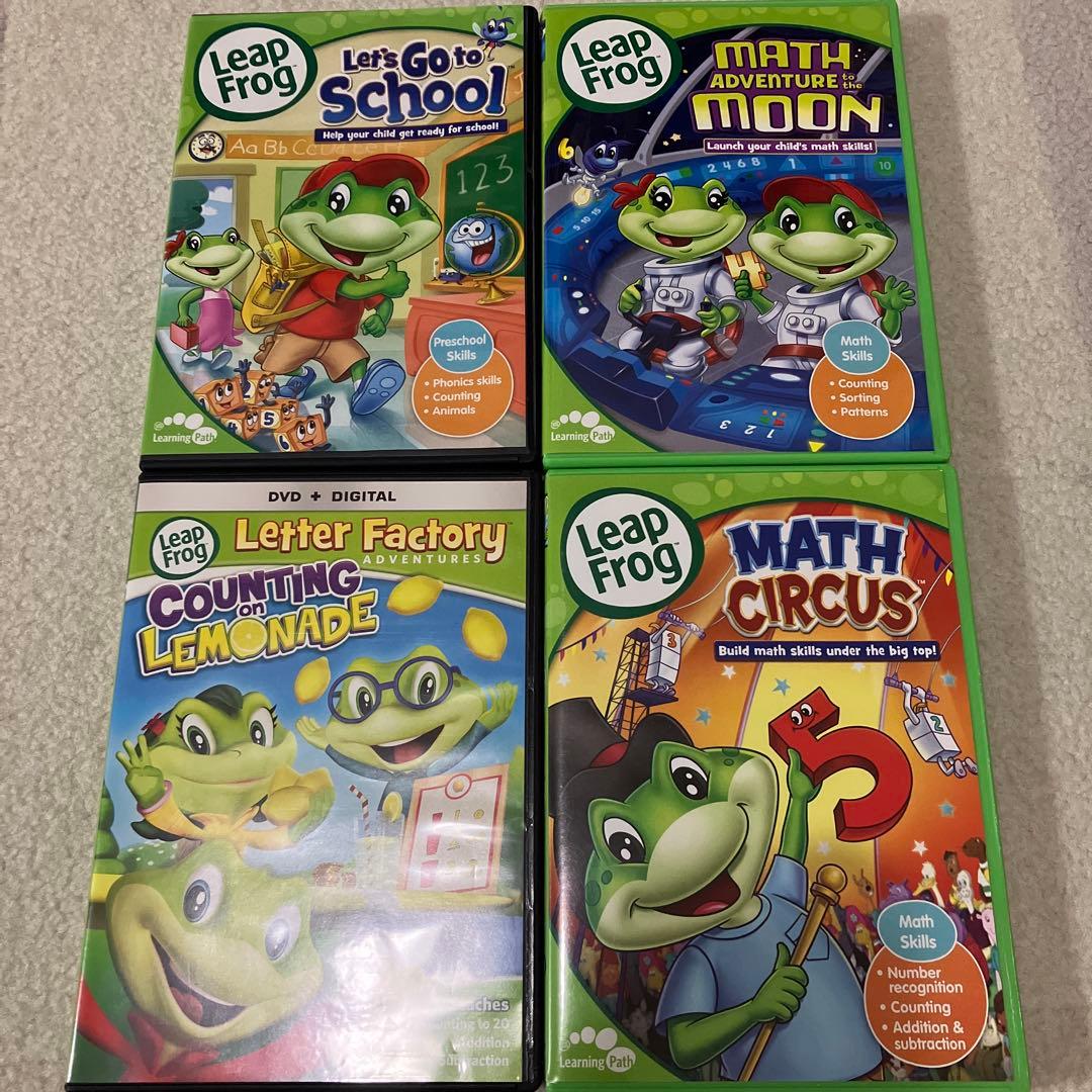 LeapFrog DVD セット 英語DVD