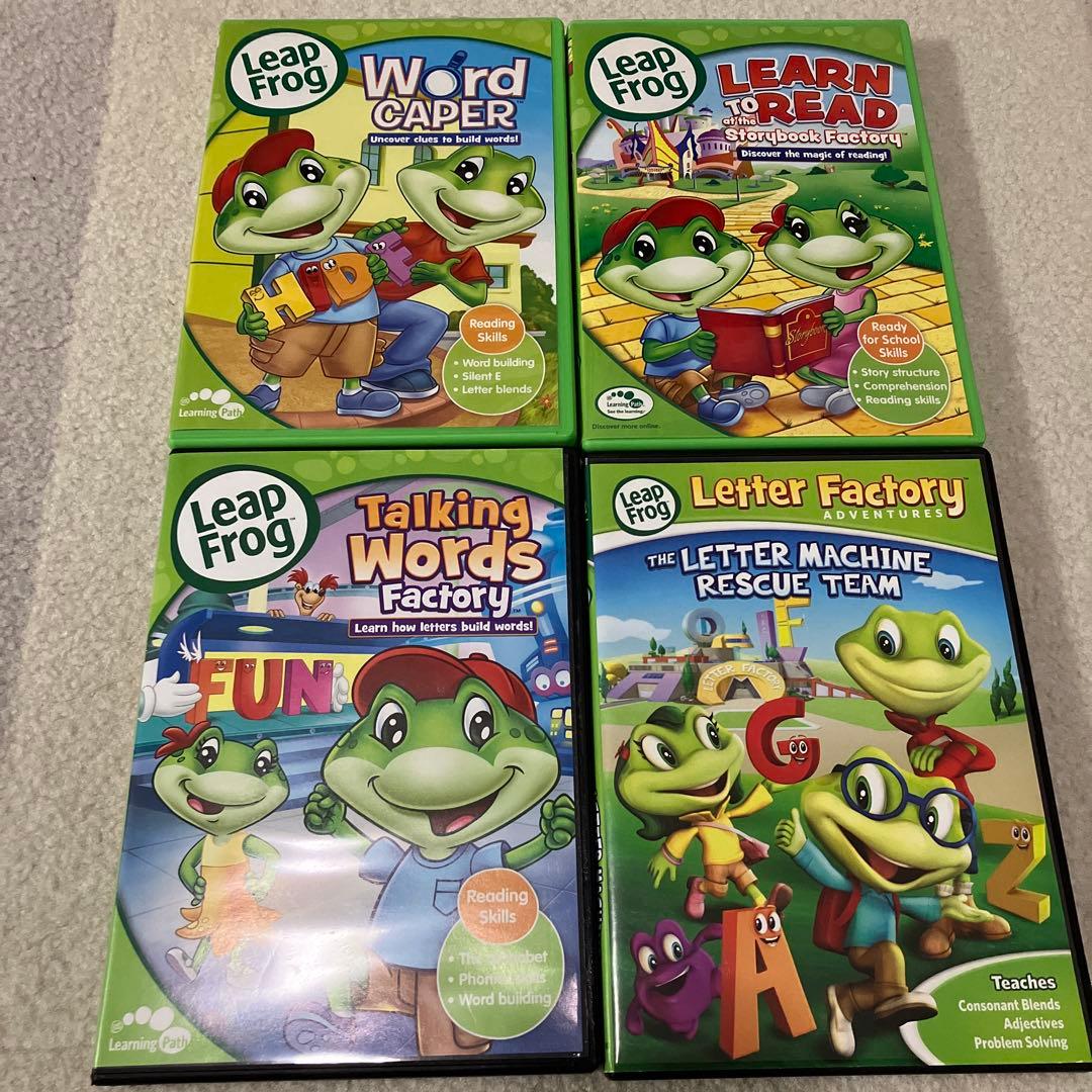 LeapFrog DVD セット 英語DVD