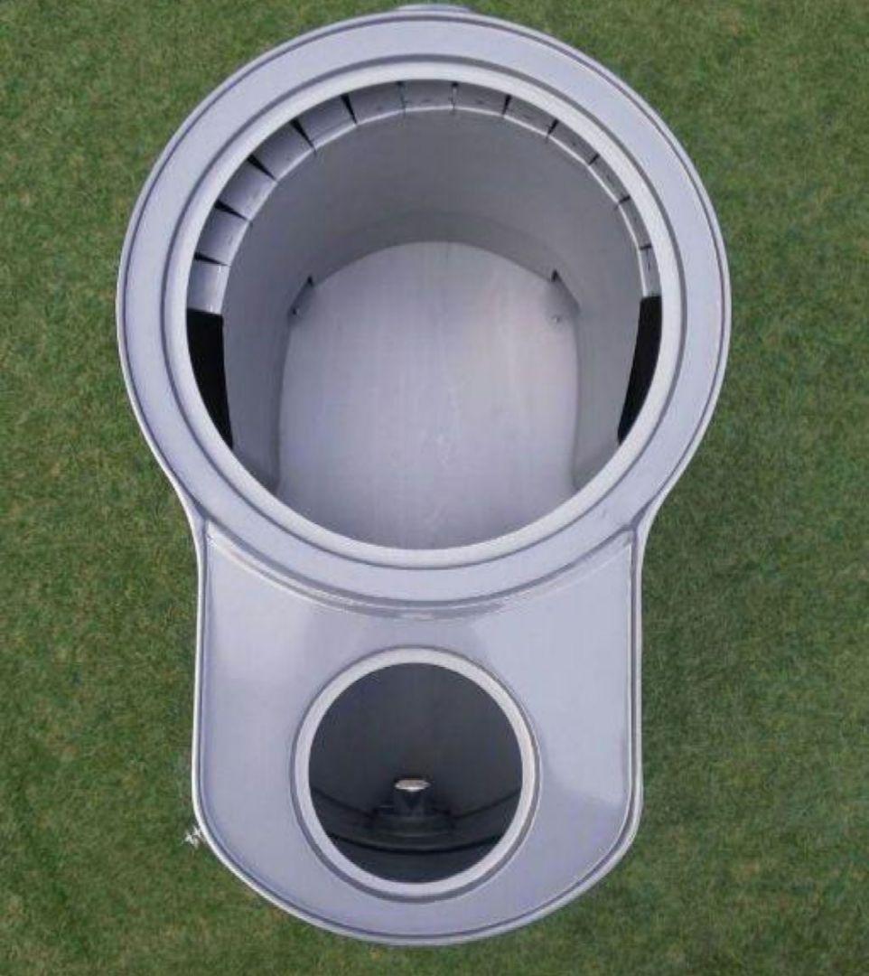 ★値下げしました★薪ストーブ 時計型 新品未使用 ★冬キャン冬BBQや災害時に