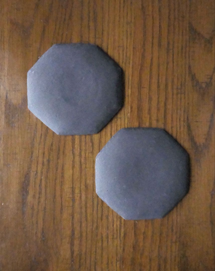 吉田次朗 さん オクトゴナル皿　2枚セット