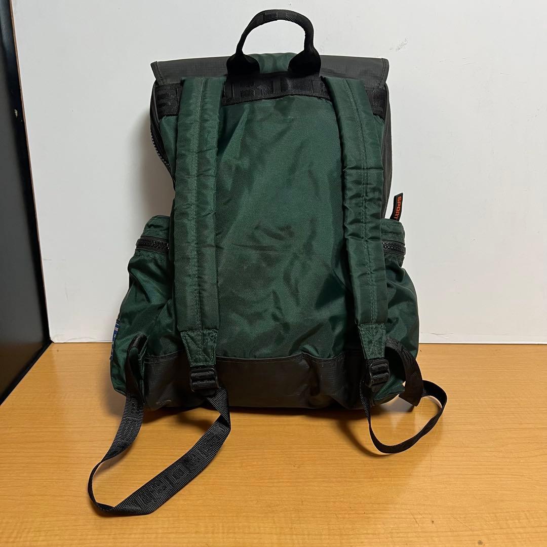 90s★ポロスポーツ POLO SPORT バックパック ダークグリーン★希少