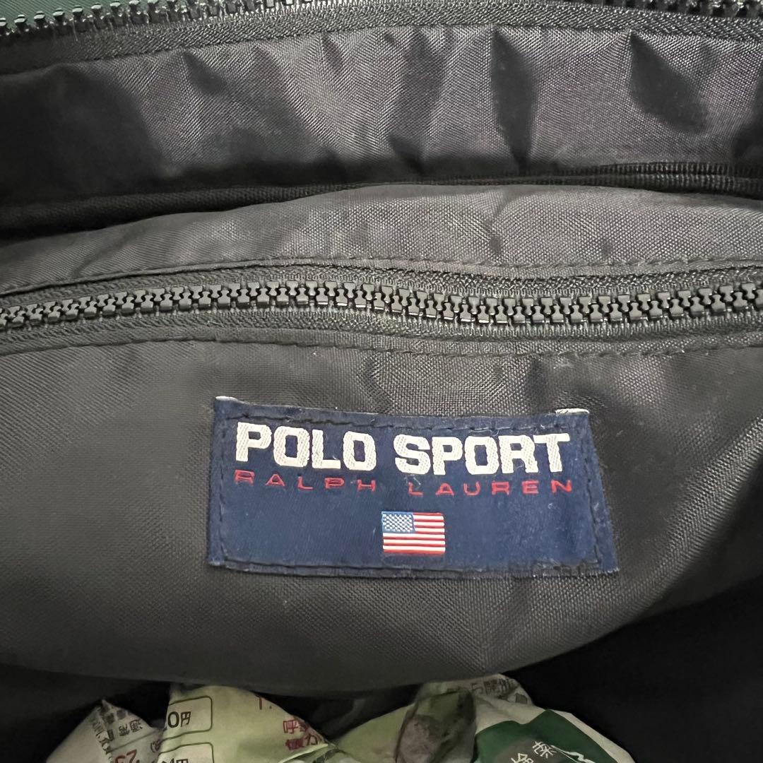 90s★ポロスポーツ POLO SPORT バックパック ダークグリーン★希少